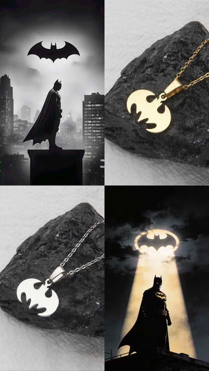 COLLAR BATMAN MINIMALISTA