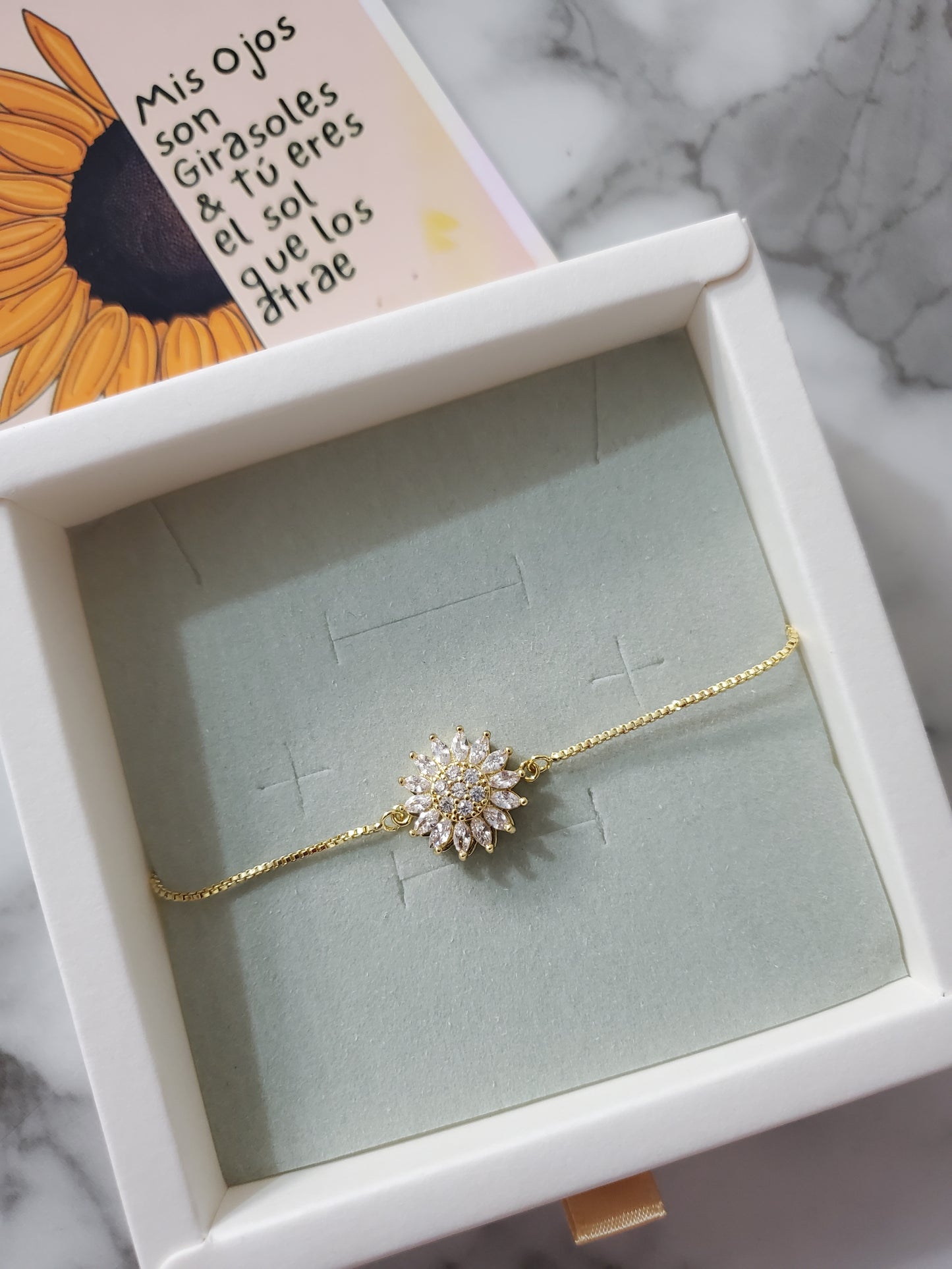 BRAZALETE GIRASOL GIRATORIO ANTIESTRÉS ANTI ANSIEDAD MINIMALISTA ELEGANTE