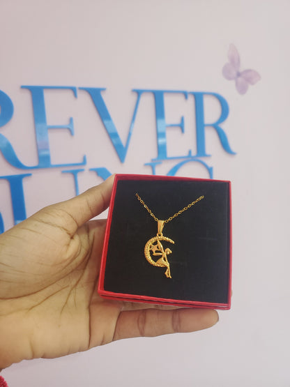 COLLAR SÓLIDO FAIRY TINKERBELL HADA MINIMALISTA