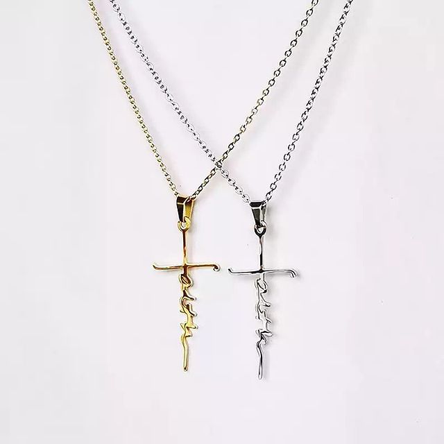 COLLAR DIJE DE FÉ  MINIMALISTA ♡†