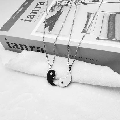 COLLARES DE PAREJA YIN YANG