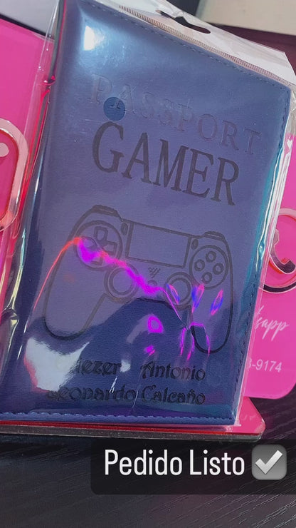 PORTA PASAPORTES PERSONALIZADOS SINTÉTICO