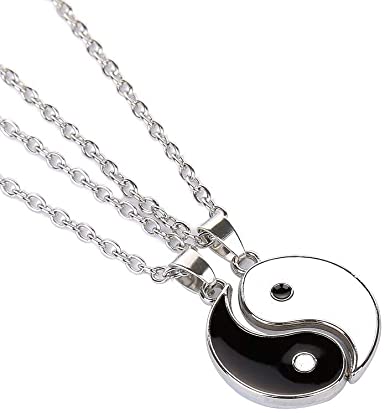 COLLARES DE PAREJA YIN YANG