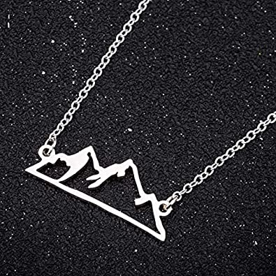 COLLAR MINIMALISTA ACERO INOXIDABLE PLATEADO