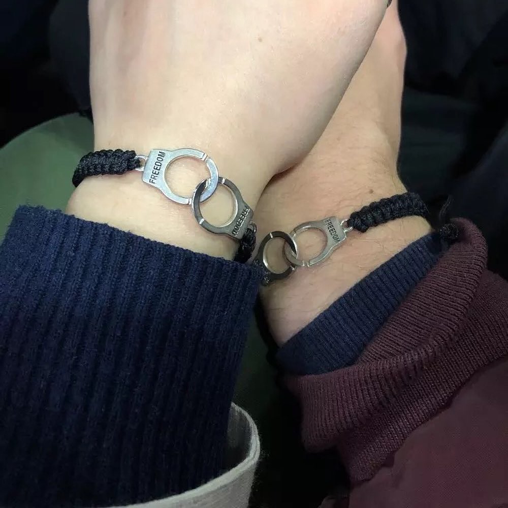 BRAZALETES TAKEN PAREJA MEJORES AMIGOS ESPOSAS