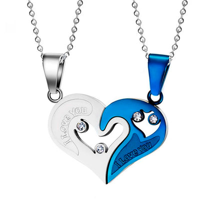 COLLARES DE PAREJA CORAZONES