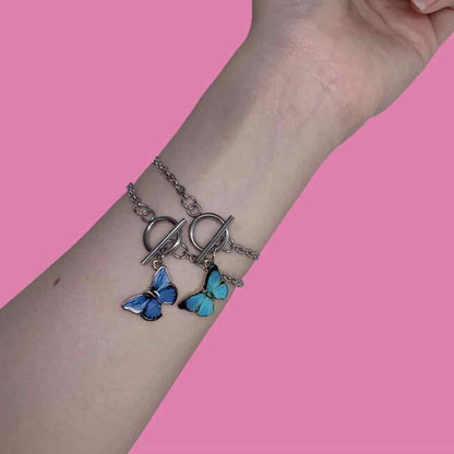 BRAZALETE  MARIPOSA  TUMBLR