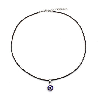 COLLAR MINIMALISTA OJO TURCO PLANO