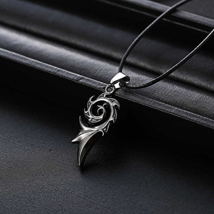 COLLAR DE FUEGO  CORDÓN EN LEATHER