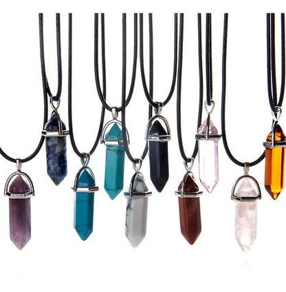 COLLARES CUARZO EN RESINA