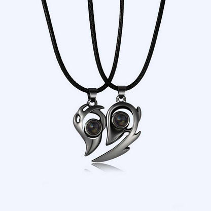COLLARES MAGNÉTICOS DE IMÁN REFLEJAN TE AMO EN 100 IDIOMAS