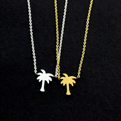 COLLAR MINIMALISTA ACERO INOXIDABLE PLATEADO
