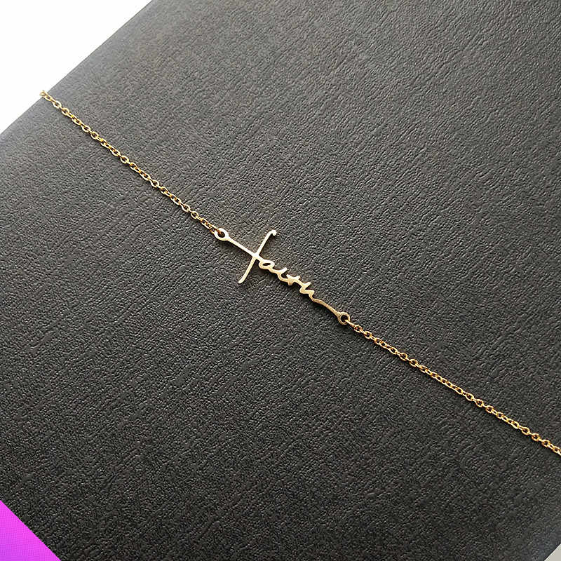 BRAZALETE DIJE DE FÉ †♡