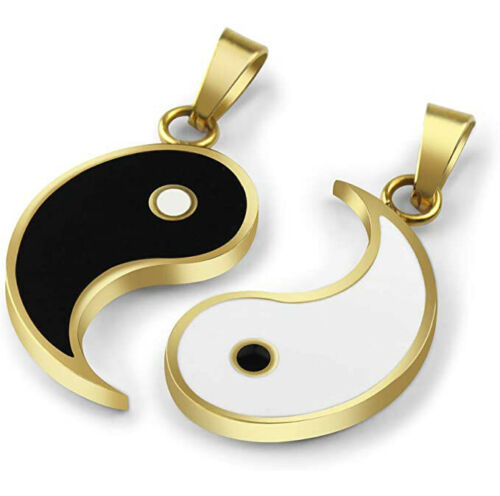 COLLARES DE PAREJA YIN YANG