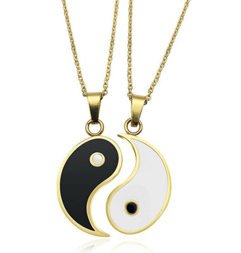 COLLARES DE PAREJA YIN YANG