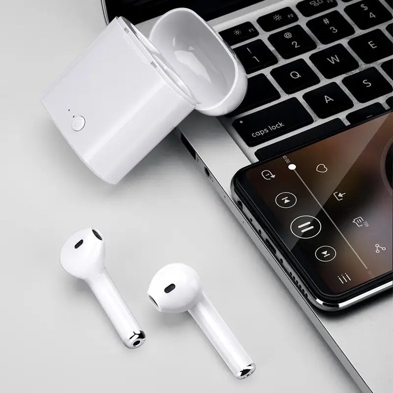 AIRPODS i7s TWS GRANDES RÉPLICA CON CAJA