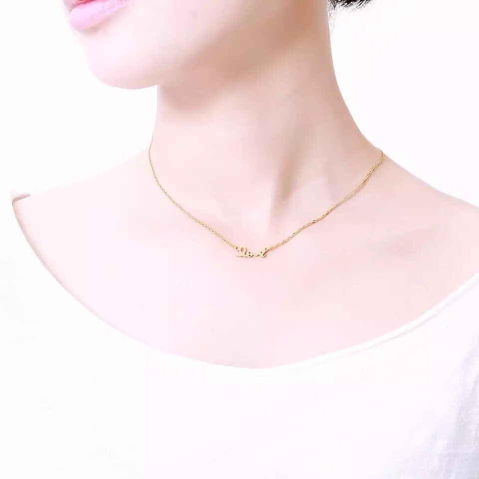 COLLAR MINIMALISTA LOVE