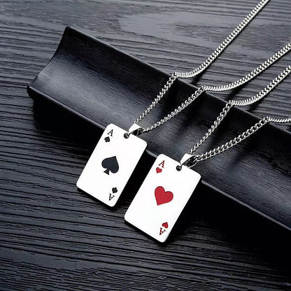 COLLAR CARTA DE PÓKER