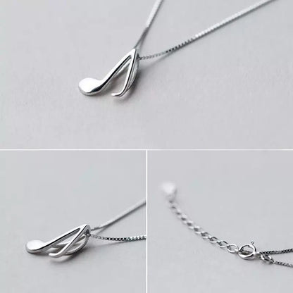 COLLAR NOTA MUSICAL MINIMALISTA