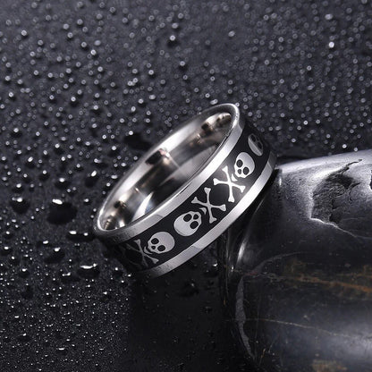 ANILLOS FIBRA DE CARBONO  ACERO INOXIDABLE