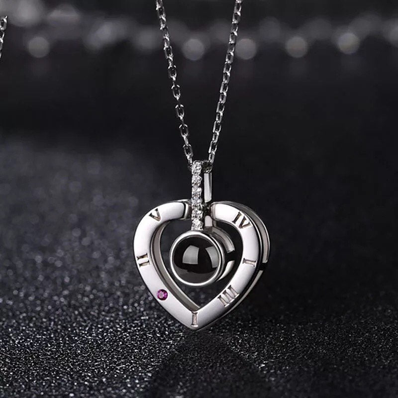 COLLAR TE AMO EN 100 IDIOMAS DIFERENTES
