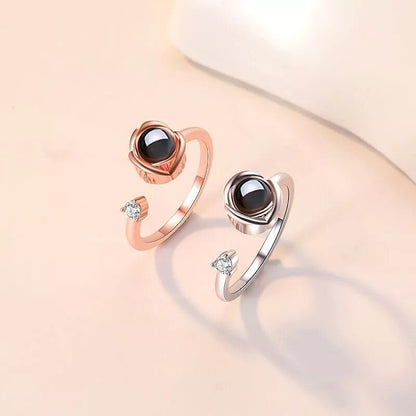 ANILLO TE AMO EN 100 IDIOMAS DIFERENTES