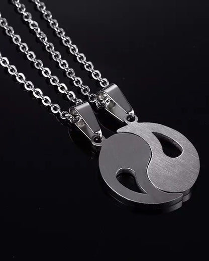 COLLARES DE PAREJA YIN YANG CON APERTURA