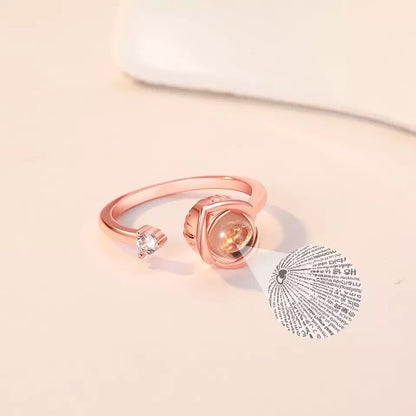 ANILLO TE AMO EN 100 IDIOMAS DIFERENTES