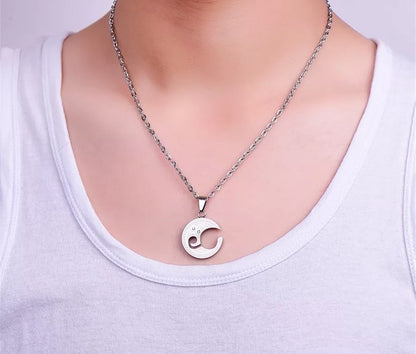 COLLARES DE PAREJA NOTAS MUSICALES