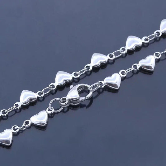 TOBILLERA CORAZONES MINIMALISTA