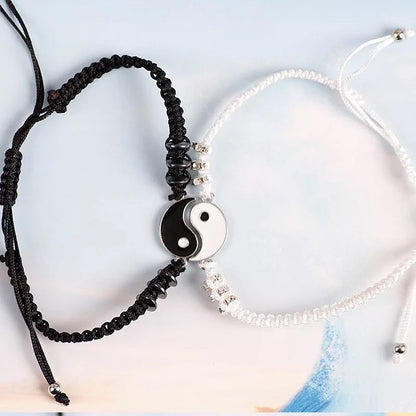 BRAZALETES YIN YANG PAREJA