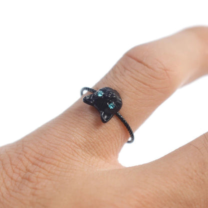 ANILLO LITTLE  CAT MINIMALISTA