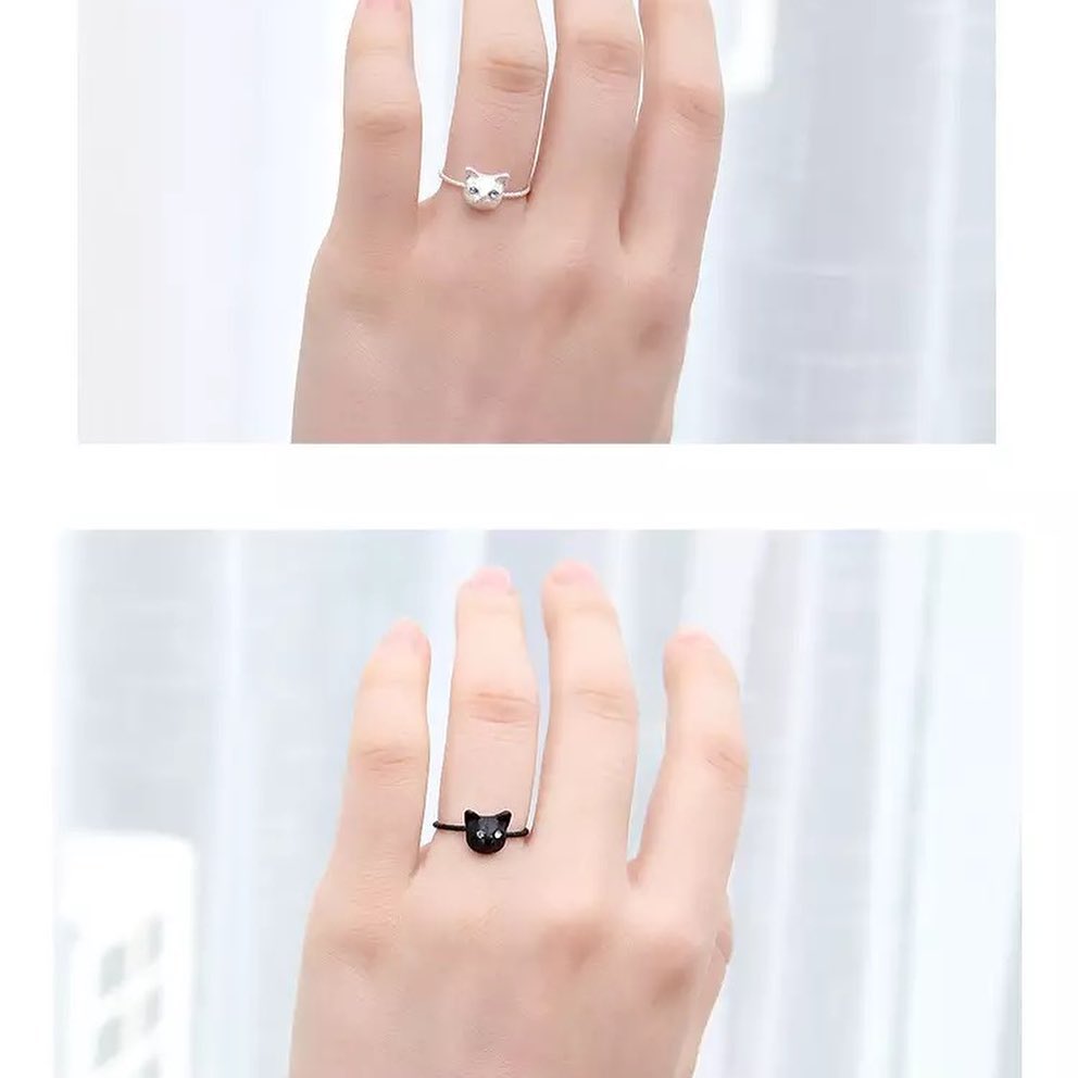 ANILLO LITTLE  CAT MINIMALISTA