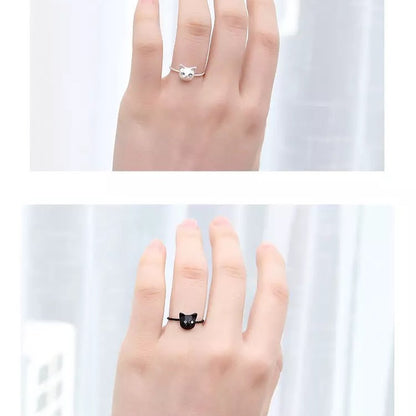 ANILLO LITTLE  CAT MINIMALISTA