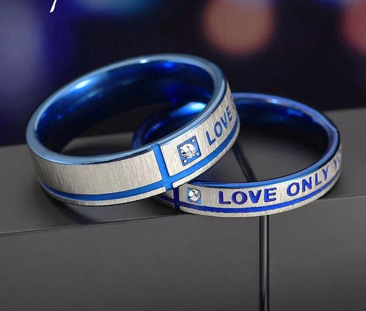 ANILLOS DE PAREJA LOVE ONLY YOU