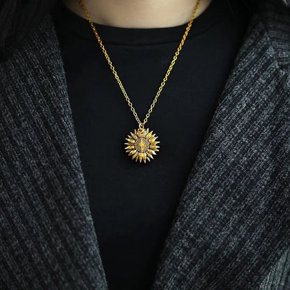 COLLAR YOU ARE MY SUNSHINE GIRASOL