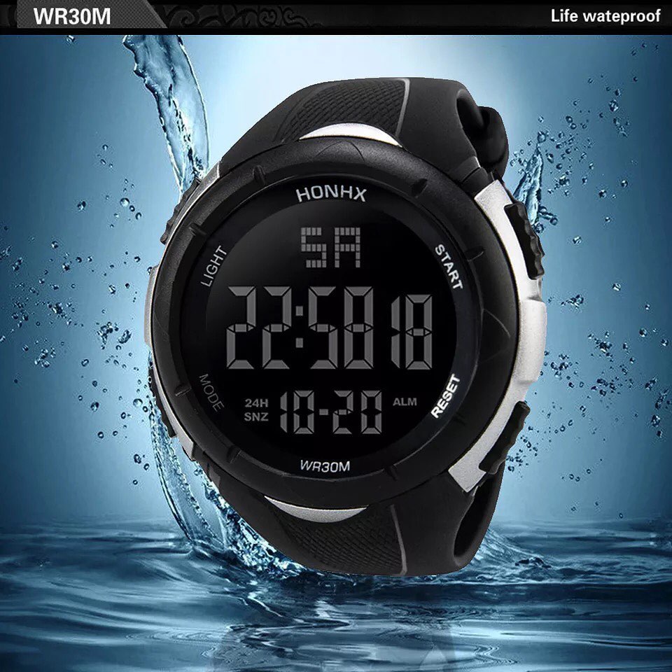RELOJ DIGITAL HONHX A PRUEBA DE AGUA