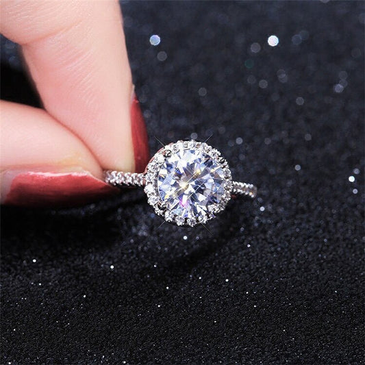 ANILLO CÍRCULO DE CRISTAL