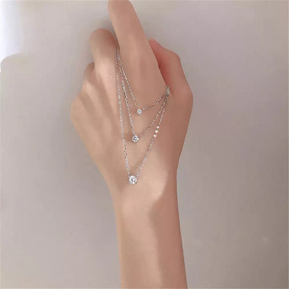 COLLAR CRISTAL  MINIMALISTA