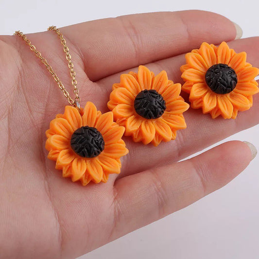 SET DE COLLAR GIRASOL