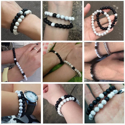 BRAZALETE YIN YANG DISEÑO A DISTANCIA