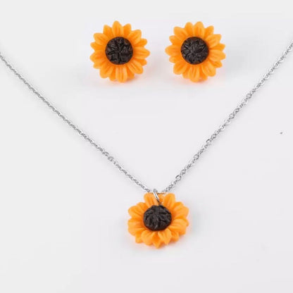 SET DE COLLAR GIRASOL