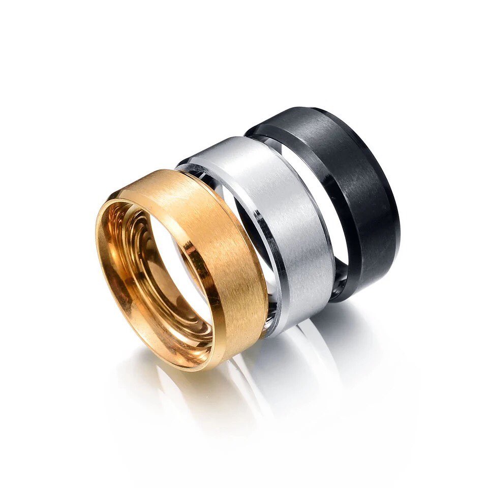 ANILLO LISO ACERO INOXIDABLE