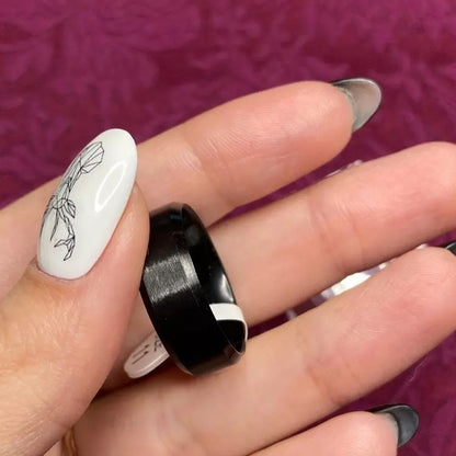 ANILLO LISO ACERO INOXIDABLE