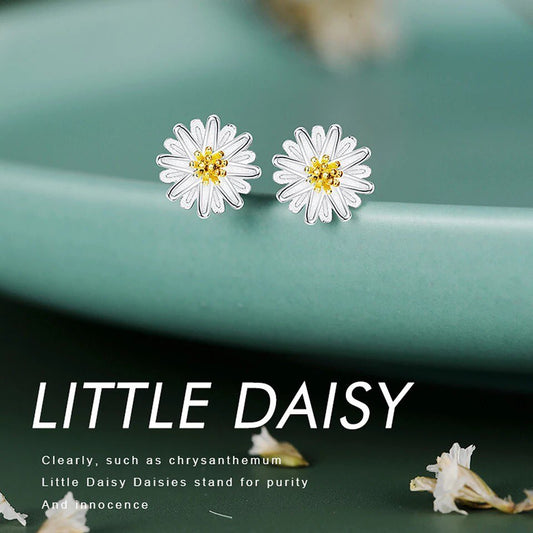 ARETES LITTLE DAISY MINIMALISTAS