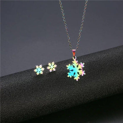 SET DE COLLAR MULTICOLOR ACERO