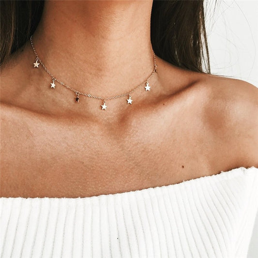 COLLAR CHOCKER ESTRELLAS