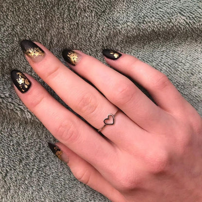 ANILLO LITTLE  HEART MINIMALISTA ACERO INOXIDABLE