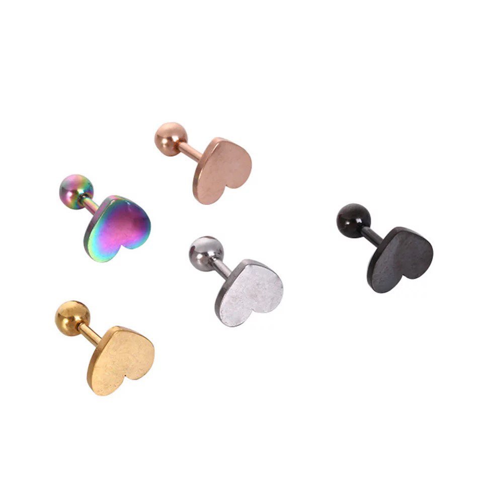 ARETES MINIMALISTAS CORAZON