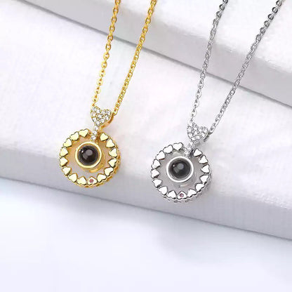 COLLAR TE AMO EN 100 IDIOMAS DIFERENTES ACERO